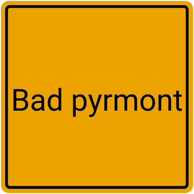 Meldebestätigung Bad Pyrmont